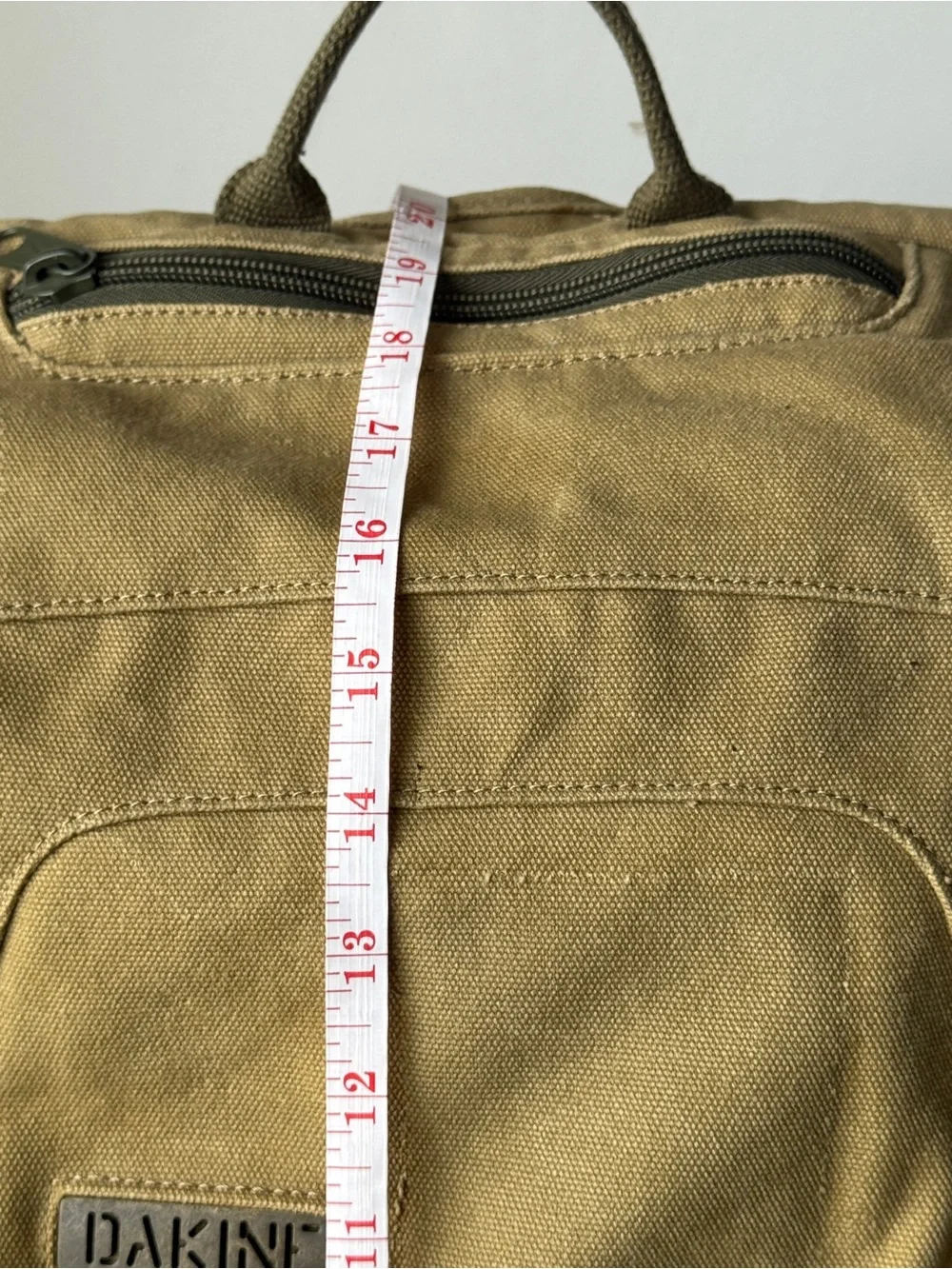 Dakine canvas backpack